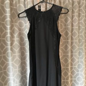 Black lace trim H&M cocktail dress